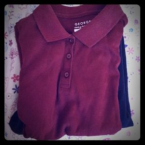 George collared shirts Girls.